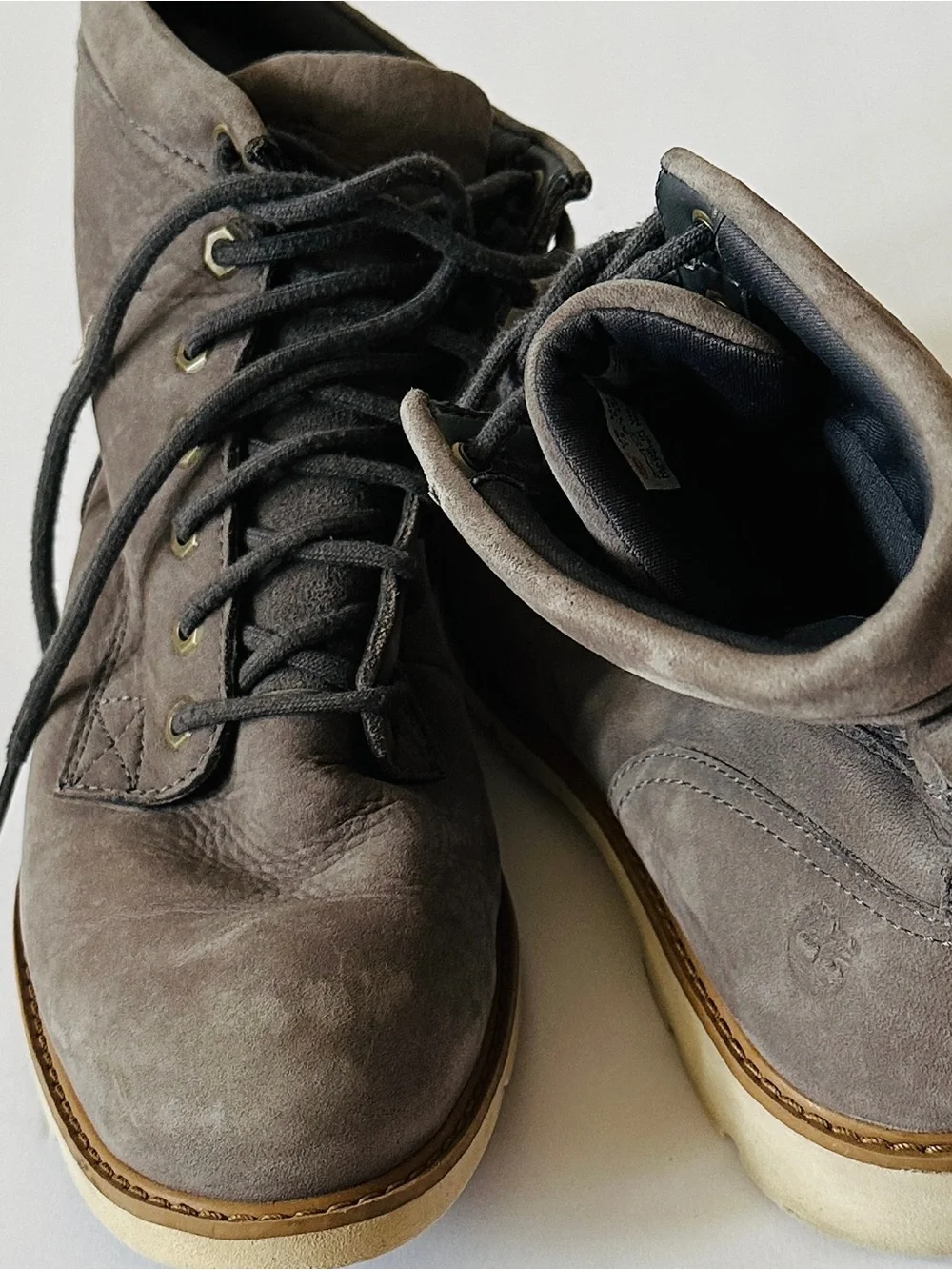 Timberland Men's Brown-Grey Suede Chukka Boots
